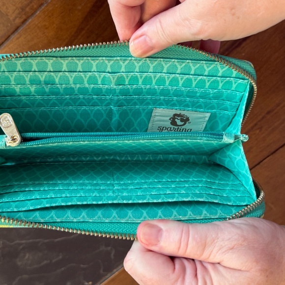 Spartina 449 Golden Mermaid Shoulder bag and wallet - Picture 5 of 5